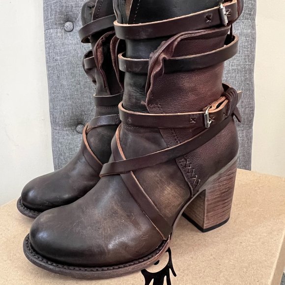 Freebird by Steven "Baker" leather boots - Picture 4 of 13